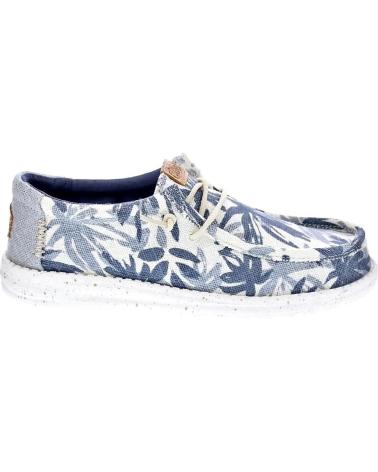HEY DUDE MOCASINES HEY DUDE WALLY PALM PARA HOMBRE GRIS