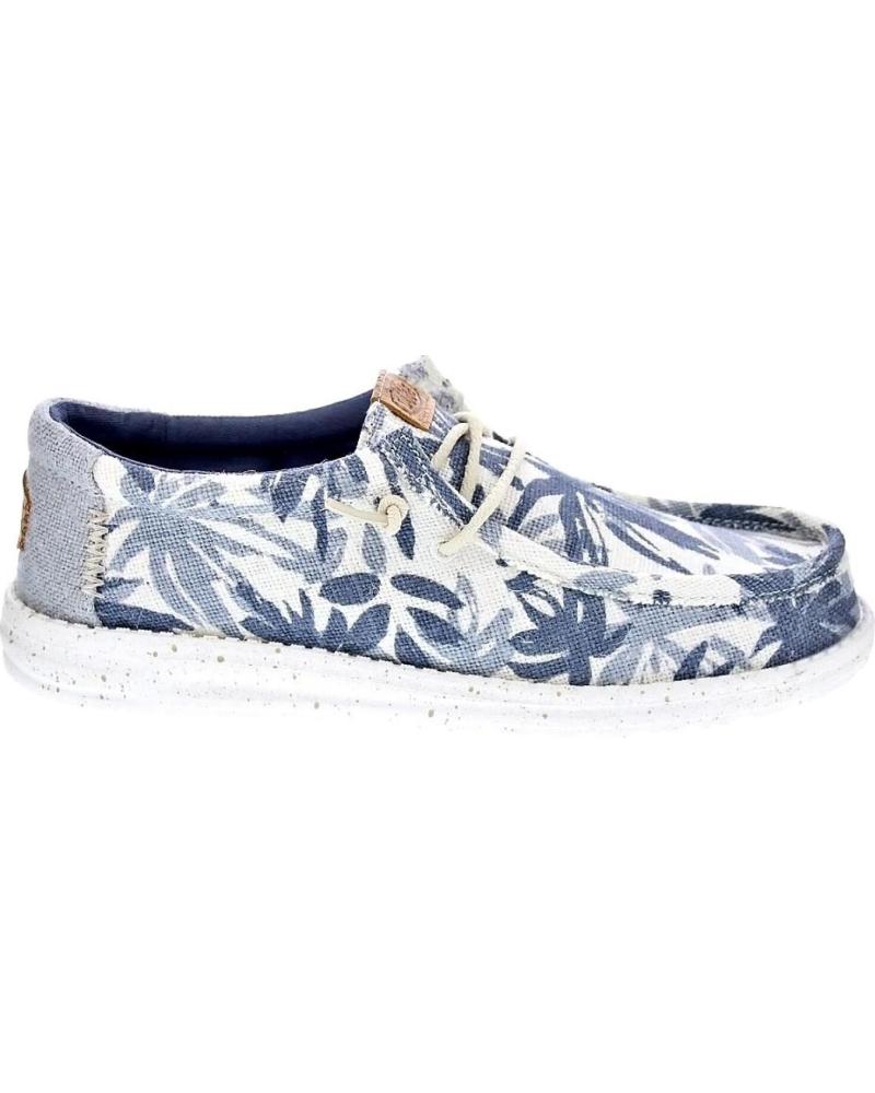 HEY DUDE MOCASINES HEY DUDE WALLY PALM PARA HOMBRE GRIS