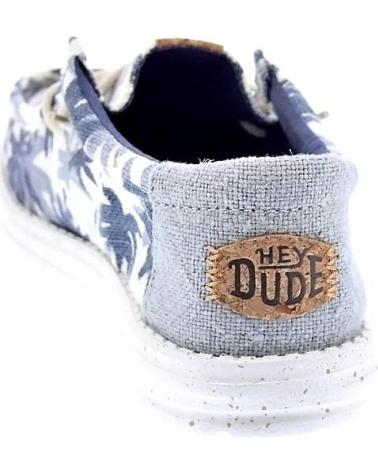 HEY DUDE MOCASINES HEY DUDE WALLY PALM PARA HOMBRE GRIS