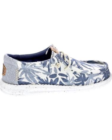 HEY DUDE MOCASINES HEY DUDE WALLY PALM PARA HOMBRE GRIS