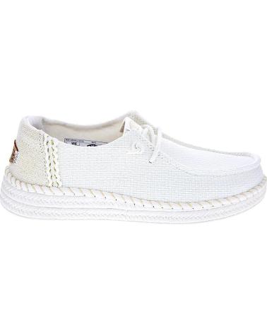 HEY DUDE MOCASINES HEY DUDE WENDY ESPADRILLE PARA MUJER BLANCO
