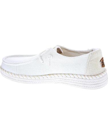 HEY DUDE MOCASINES HEY DUDE WENDY ESPADRILLE PARA MUJER BLANCO