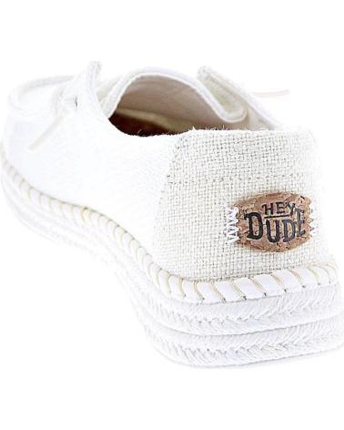 HEY DUDE MOCASINES HEY DUDE WENDY ESPADRILLE PARA MUJER BLANCO