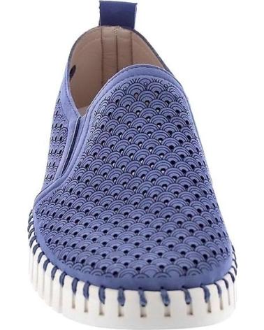 ILSE JACOBSEN MOCASINES ILSE JACOBSEN TULIP PARA HOMBRE, AZUL AZUL