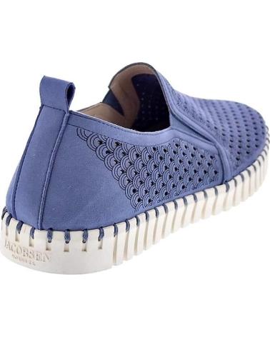 ILSE JACOBSEN MOCASINES ILSE JACOBSEN TULIP PARA HOMBRE, AZUL AZUL