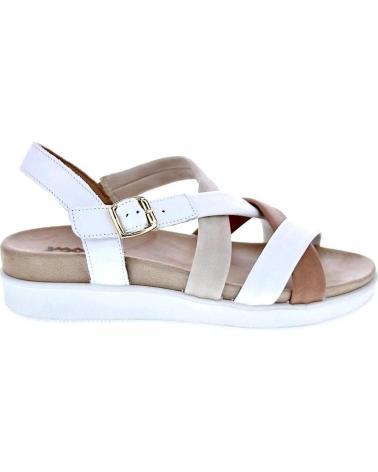 IMAC SANDALIAS MUJER MODELO 758010 COLOR BLANCO BLANCO