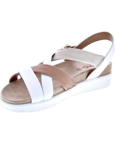 IMAC SANDALIAS MUJER MODELO 758010 COLOR BLANCO BLANCO