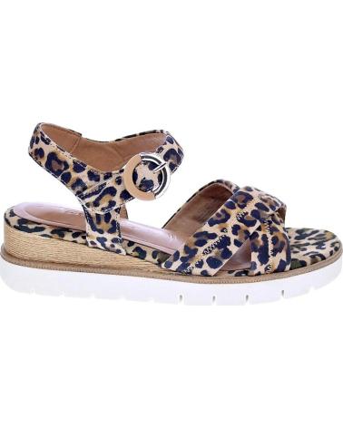 TAMARIS SANDALIAS TAMARIS MUJER MODELO 28202 ANIMAL PRINT MARRóN