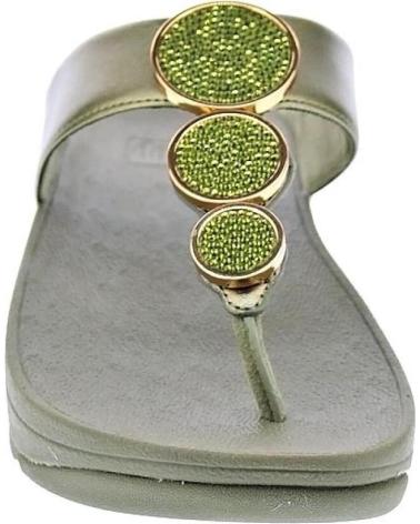 FITFLOP SANDALIAS FITFLOP HALO MUJER DORADAS ORO