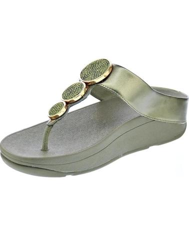 FITFLOP SANDALIAS FITFLOP HALO MUJER DORADAS ORO