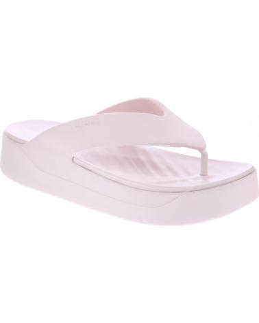 CROCS SANDALIAS CROCS GETAWAY PLATFORM PARA MUJER BEIGE
