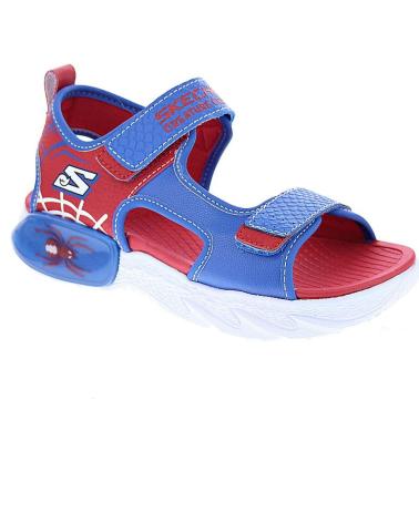 SKECHERS ZAPATOS ZAPATOS NINO SANDALIAS MODELO CREATURE SPLASH AZUL