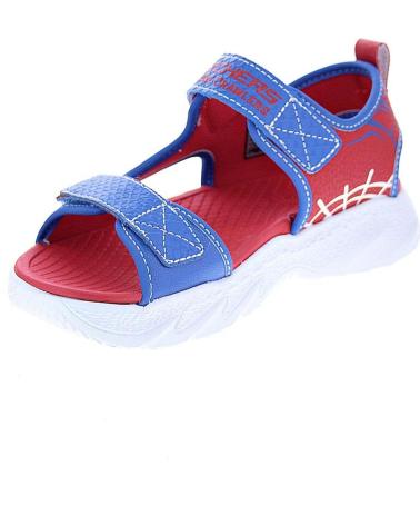 SKECHERS ZAPATOS ZAPATOS NINO SANDALIAS MODELO CREATURE SPLASH AZUL
