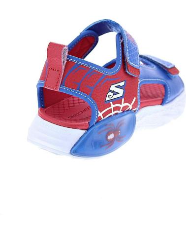 SKECHERS ZAPATOS ZAPATOS NINO SANDALIAS MODELO CREATURE SPLASH AZUL