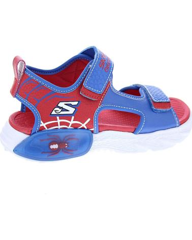 SKECHERS ZAPATOS ZAPATOS NINO SANDALIAS MODELO CREATURE SPLASH AZUL
