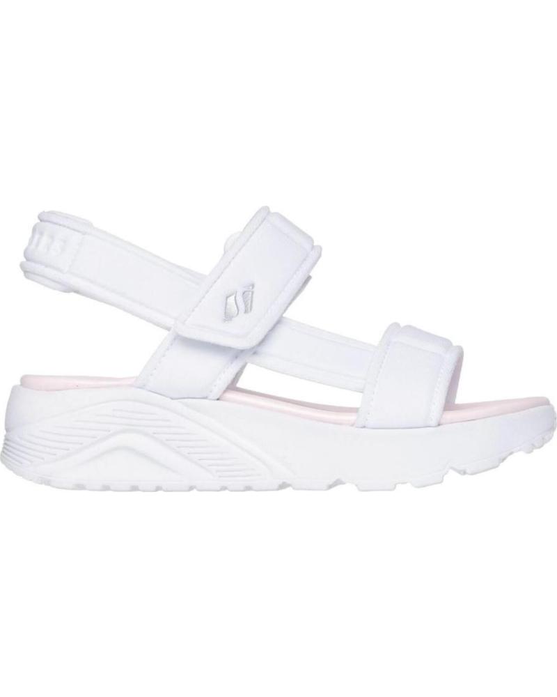 SKECHERS ZAPATOS ZAPATOS NINA SANDALIAS MODELO SUNNY STAND BLANCO