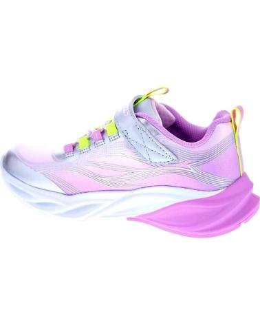 SKECHERS ZAPATOS ZAPATOS NINA ZAPATILLAS MODELO COSMIC GLOW PLATA
