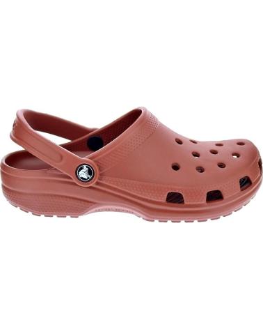 CROCS ZAPATOS ZAPATOS MUJER ZUECOS MODELO CLASSIC CLOG ROJO