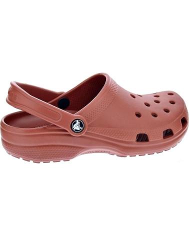 CROCS ZAPATOS ZAPATOS MUJER ZUECOS MODELO CLASSIC CLOG ROJO
