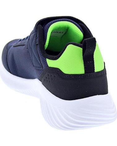 SKECHERS ZAPATOS ZAPATOS NINO ZAPATILLAS MODELO BOUNDER TECH AZUL