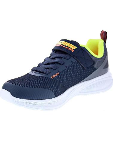 SKECHERS ZAPATILLAS SKECHERS MICROSPEC MAX PARA NIÑO AZUL AZUL