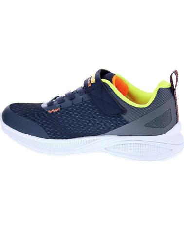 SKECHERS ZAPATILLAS SKECHERS MICROSPEC MAX PARA NIÑO AZUL AZUL