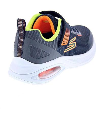 SKECHERS ZAPATILLAS SKECHERS MICROSPEC MAX PARA NIÑO AZUL AZUL