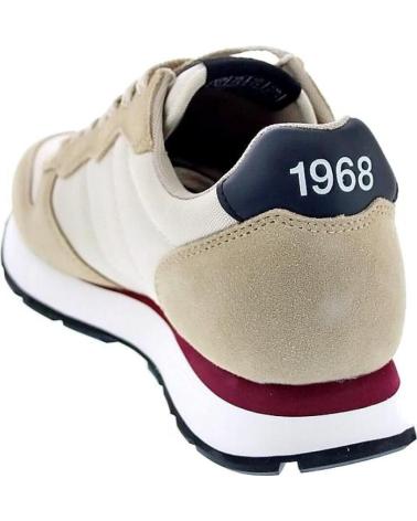 SUN68 ZAPATOS AX ZAPATOS HOMBRE ZAPATILLAS BAJAS MODELO TOM SOLID BEIGE
