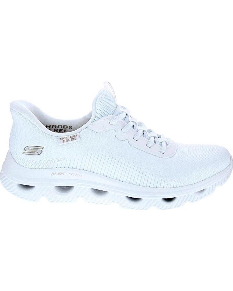 SKECHERS ZAPATOS ZAPATOS MUJER ZAPATILLAS BAJAS MODELO BOBS SPORT ARC BLANCO