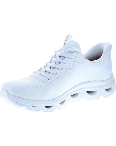 SKECHERS ZAPATOS ZAPATOS MUJER ZAPATILLAS BAJAS MODELO BOBS SPORT ARC BLANCO