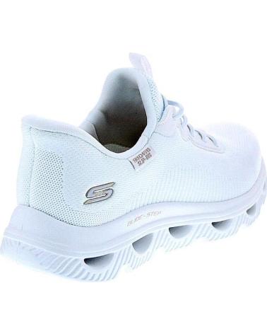 SKECHERS ZAPATOS ZAPATOS MUJER ZAPATILLAS BAJAS MODELO BOBS SPORT ARC BLANCO