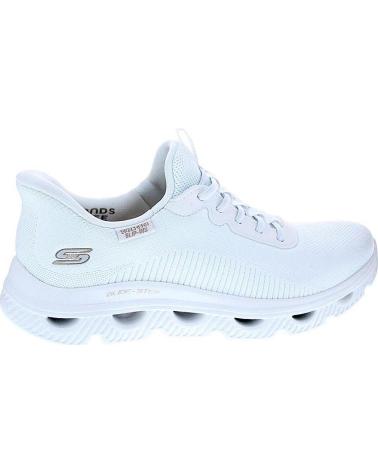 SKECHERS ZAPATOS ZAPATOS MUJER ZAPATILLAS BAJAS MODELO BOBS SPORT ARC BLANCO