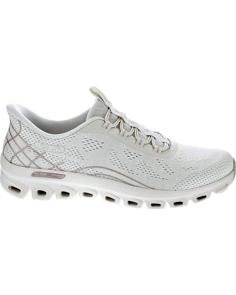 SKECHERS ZAPATOS ZAPATOS MUJER ZAPATILLAS BAJAS MODELO GLIDE STEP COL BLANCO