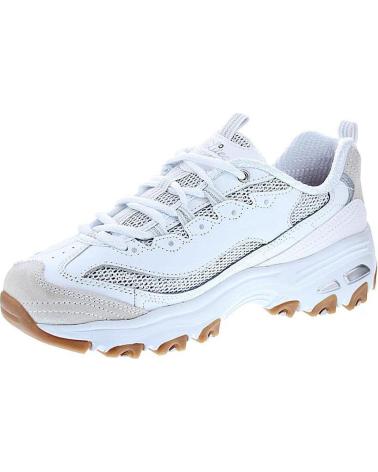 SKECHERS ZAPATOS ZAPATOS MUJER ZAPATILLAS BAJAS MODELO DLITES COLOR B BLANCO
