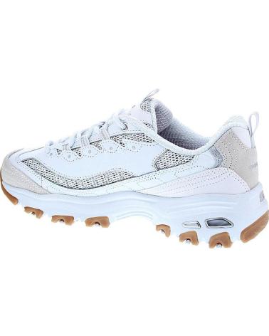 SKECHERS ZAPATOS ZAPATOS MUJER ZAPATILLAS BAJAS MODELO DLITES COLOR B BLANCO