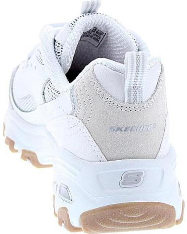 SKECHERS ZAPATOS ZAPATOS MUJER ZAPATILLAS BAJAS MODELO DLITES COLOR B BLANCO