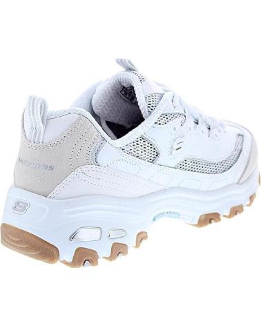 SKECHERS ZAPATOS ZAPATOS MUJER ZAPATILLAS BAJAS MODELO DLITES COLOR B BLANCO