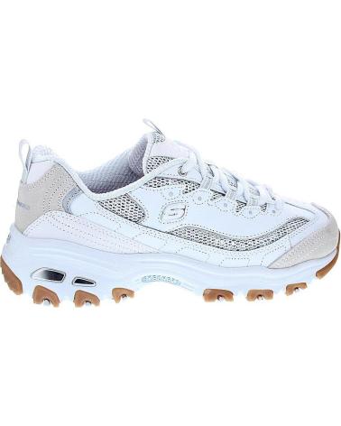 SKECHERS ZAPATOS ZAPATOS MUJER ZAPATILLAS BAJAS MODELO DLITES COLOR B BLANCO