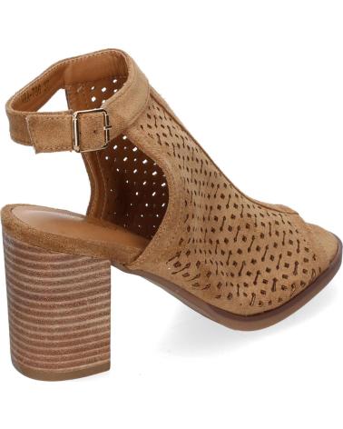 PUNTOSALAO SANDALIAS DE TACÓN VRA DE MUJER CON DISEÑO CALADO TAUPEUPE