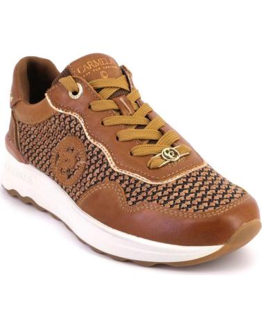 CARMELA ZAPATILLAS CASUALES CARMELA PARA MUJER COLOR CAMEL CAMEL