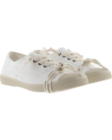 VICTORIA ZAPATILLAS VICTORIA INGLESA LONA TINTADA UNISEX BLANCO BLANCO