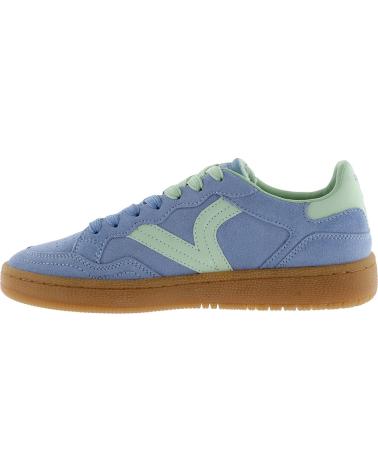 VICTORIA ZAPATILLAS VICTORIA SMASH SUEDE MATE CELESTE MUJER CELESTE