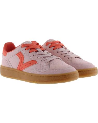 VICTORIA ZAPATILLAS VICTORIA SMASH SUEDE MATE MUJER ROSA ROSA
