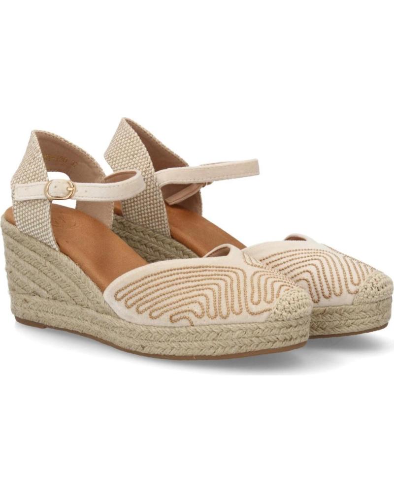 SPORT3PUNTO0 ALPARGATAS DE CUÑA CON TIRA AL TOBILLO MT-130 VARIOS COLORES