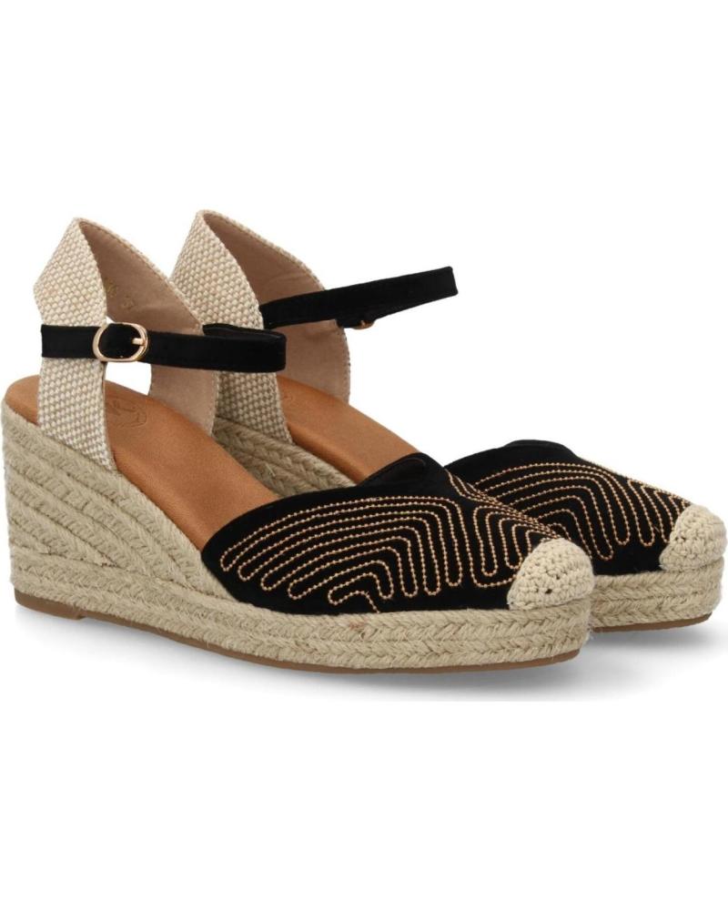 SPORT3PUNTO0 ALPARGATAS CON CUÑA Y CORREA AL TOBILLO MT-130 VARIOS COLORES