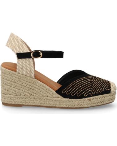 SPORT3PUNTO0 ALPARGATAS CON CUÑA Y CORREA AL TOBILLO MT-130 VARIOS COLORES