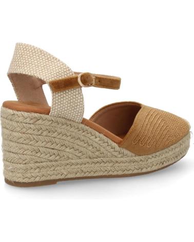 SPORT3PUNTO0 ALPARGATAS DE CUÑA CON TIRAS Y DETALLE DE ESPARTO VARIOS COLORES