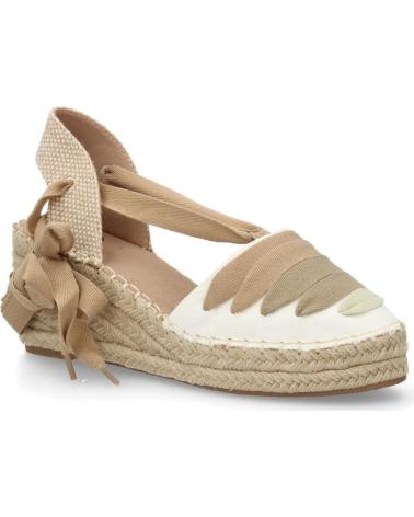 SPORT3PUNTO0 ALPARGATAS DE CUÑA MT-123 KAKI CON LAZADA VARIOS COLORES