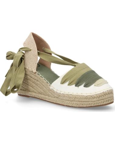 SPORT3PUNTO0 ALPARGATAS DE CUÑA MT-123 CON LAZADA Y DISEÑO MULTICOLOR VARIOS COLORES