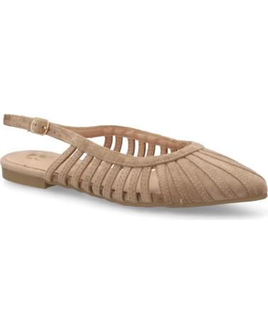 SPORT3PUNTO0 ZAPATOS PLANOS DE MUJER CON TIRAS ENTRETEJIDAS Y PUNTERA FINA VARIOS COLORES